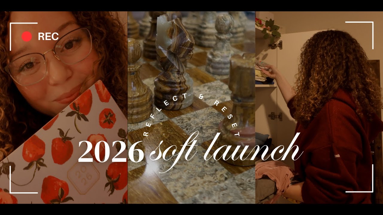 NEW YEAR RESET: 2026 goals and mindset shifts, 2025 reflection + vulnerable chat about productivity