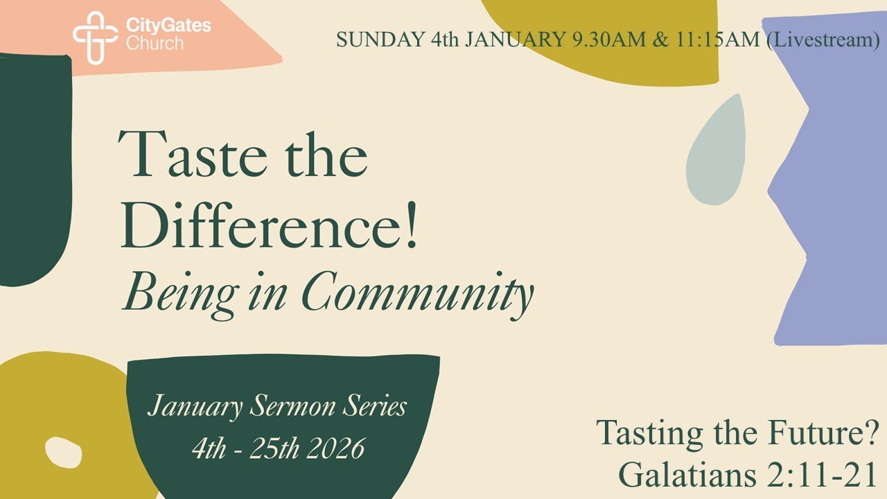 Sunday Morning Service 4th January 2026 @ 11.15am