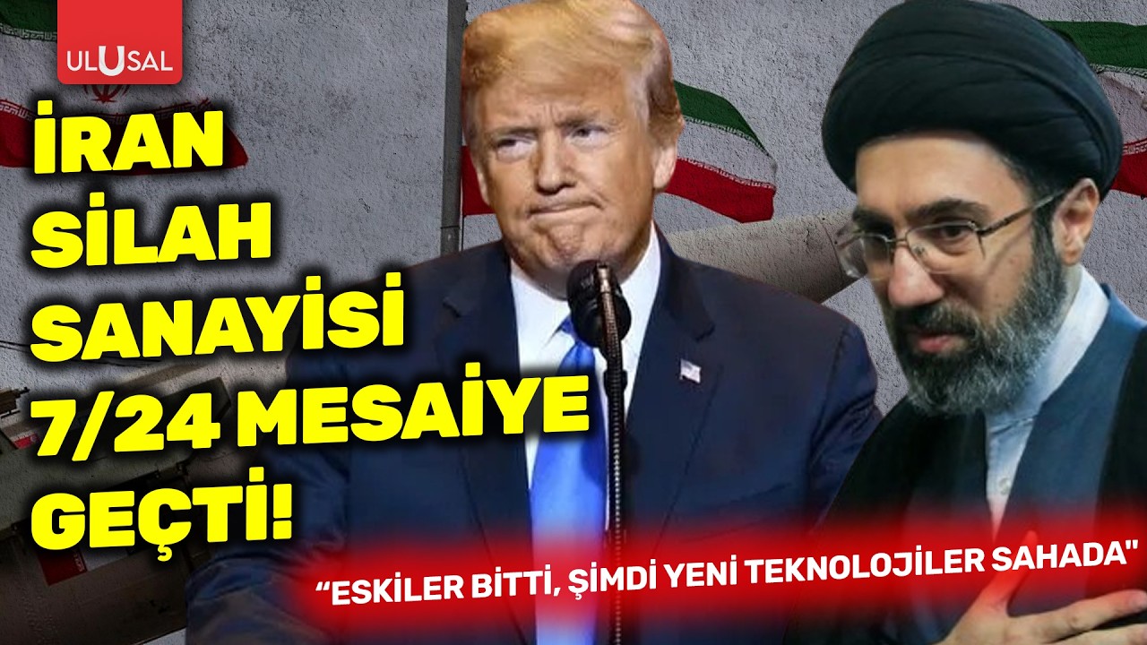 İran silah sanayisi 7/24 mesaiye geçti! 