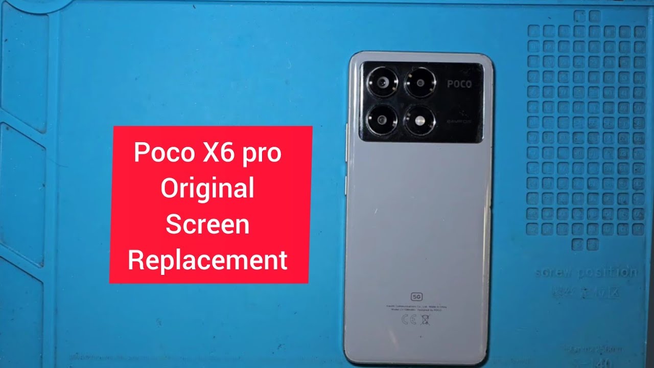 Poco X6 pro 5G screen replacement #pocox6pro #2311DRK48G #2311DRK48I #xiaomi