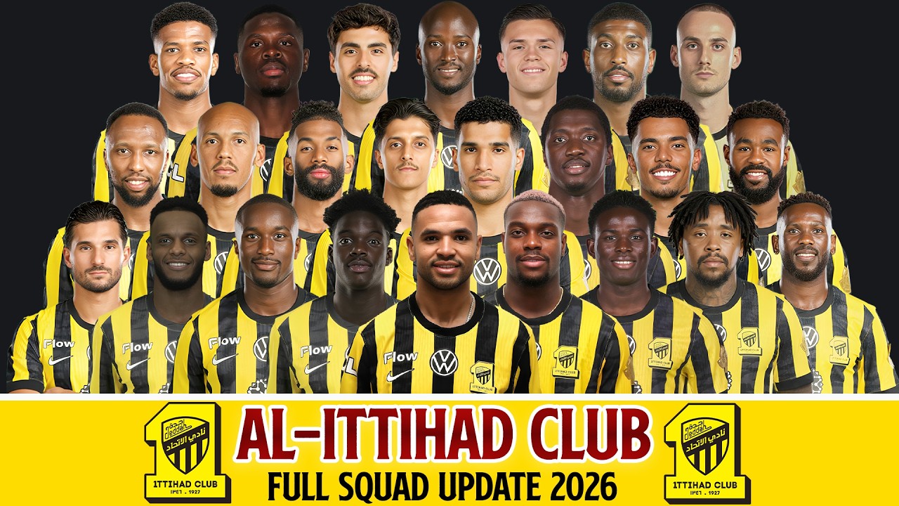 Al-Ittihad 2026 Squad | Complete Player Profiles & Contract Details