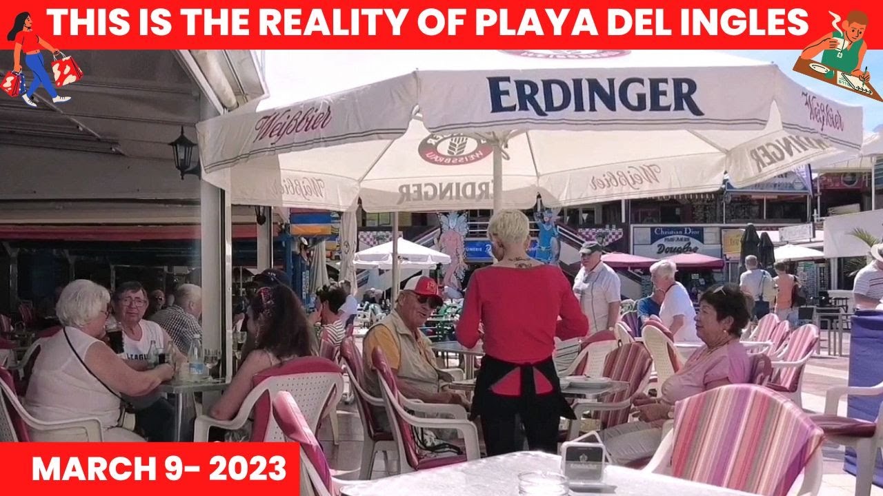 Gran Canaria🌴THIS IS THE REALITY OF PLAYA DEL INGLES - CITA - MARCH - 2023