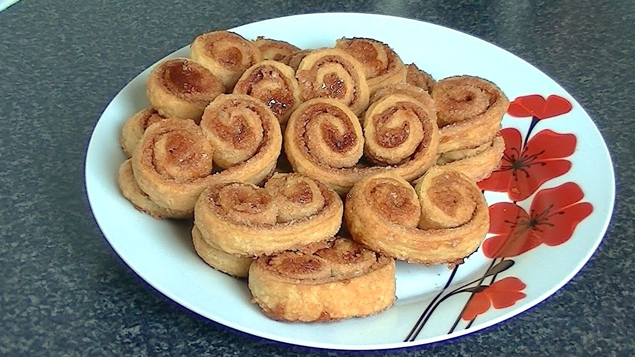 Palmier Biscuits Recipe | How To Make Biscuits At Home | Biscuits Recipe in Urdu | Hindi Chef Faiza
