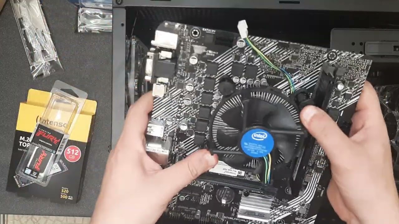 Assemblaggio i5 10400 su Scheda Madre Asus Prime H410M-A