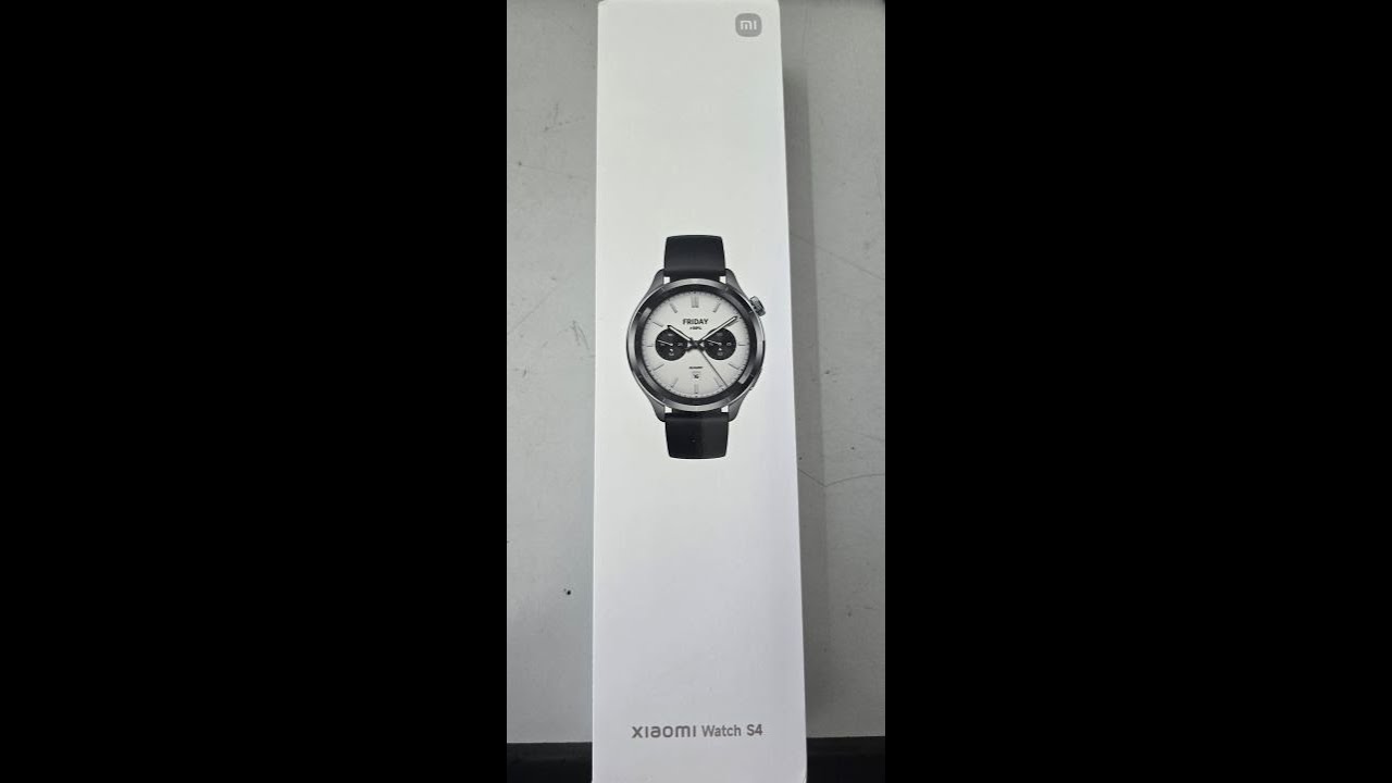 Unboxing XIAOMI Watch S4