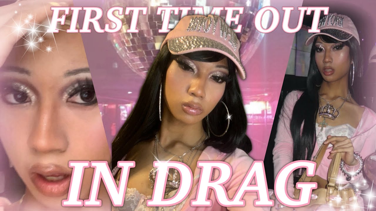GOING OUT IN DRAG FOR THE FIRST TIME ☆ | vlog
