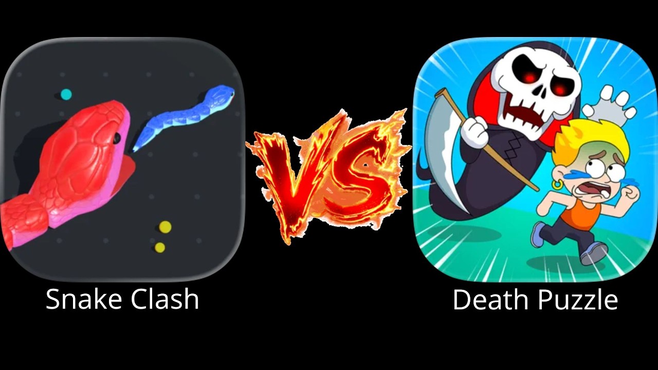 Snake Clash VS Death Puzzle, Hide Ball, Annoying Uncle, Crazy Office, Join&Clash
