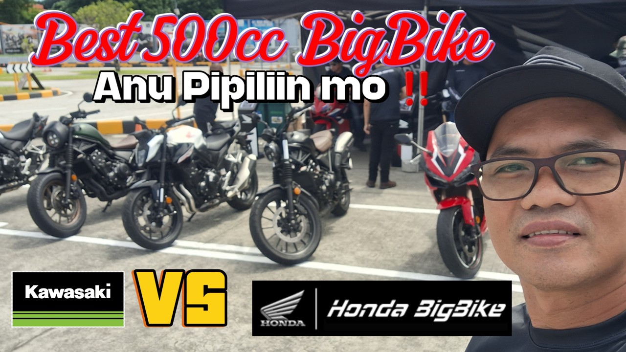 Best 500cc BigBike - Japan Brand  Kawasaki VS Honda - Anu pipiliin mo ?Specs and Features  Price