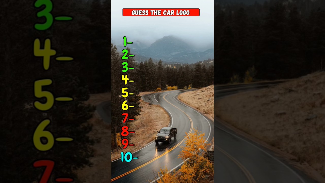 Can You Guess These 10  Car Logos 🚗🚗 #car #logo #quiz