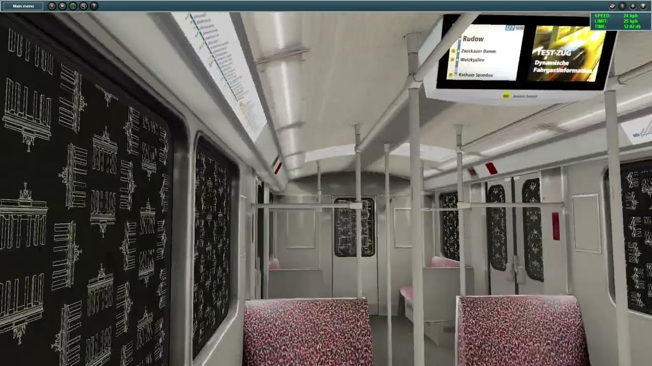 TS2009: U Bahn Berlin U7: Rudow - Rathaus Spandau