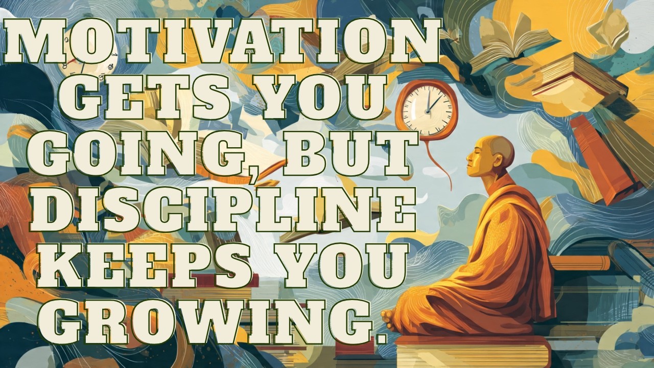 Motivation Gets You Started, But Discipline Builds Your Life | A Monk’s Wisdom on Consistency