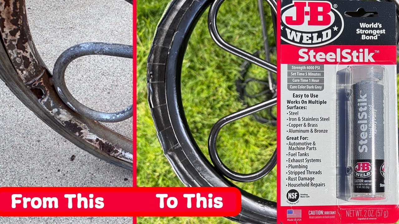 How to use the JB Weld SteelStik | Epoxy Putty Test