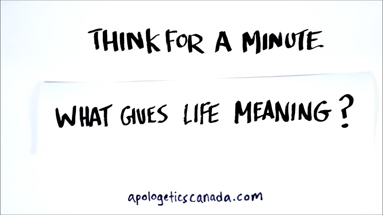 What Gives Life Meaning?