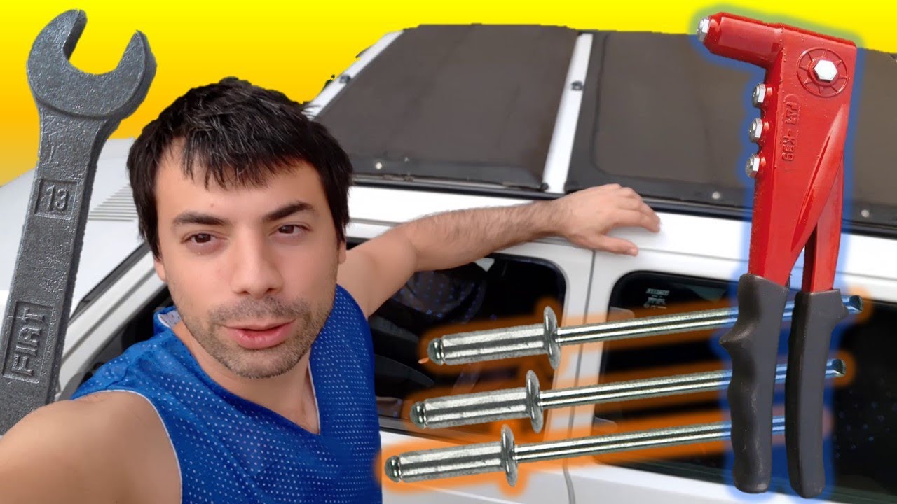 Come sostituire la  capote della Panda