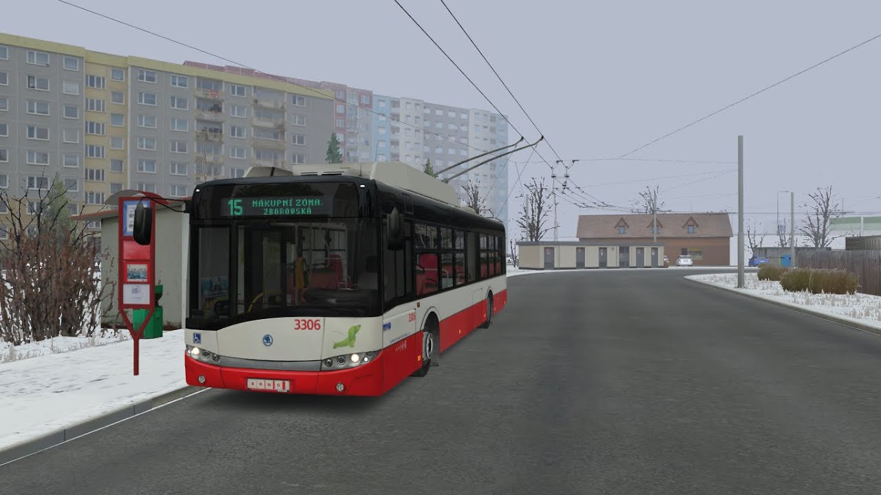 Simt Simulator 1.7.100 - Linia 15 (Kurs Skrócony) - Skoda 26Tr Solaris