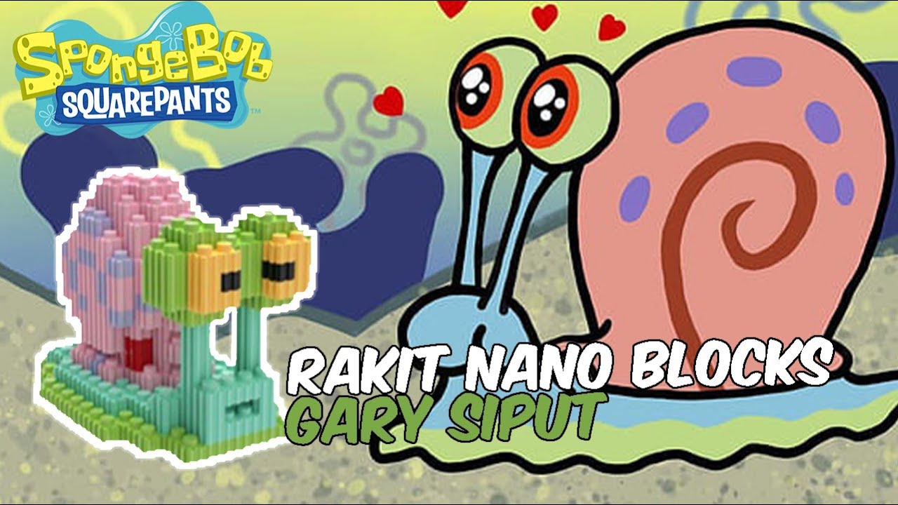 CARA RAKIT NANO BLOCKS GARY SIPUT (FULL VIDEO TANPA SPEED UP)
