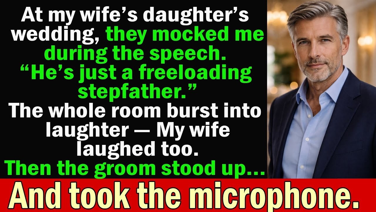 They Laughed at Me at the Wedding… Until They Realized Who Was Paying for Everything