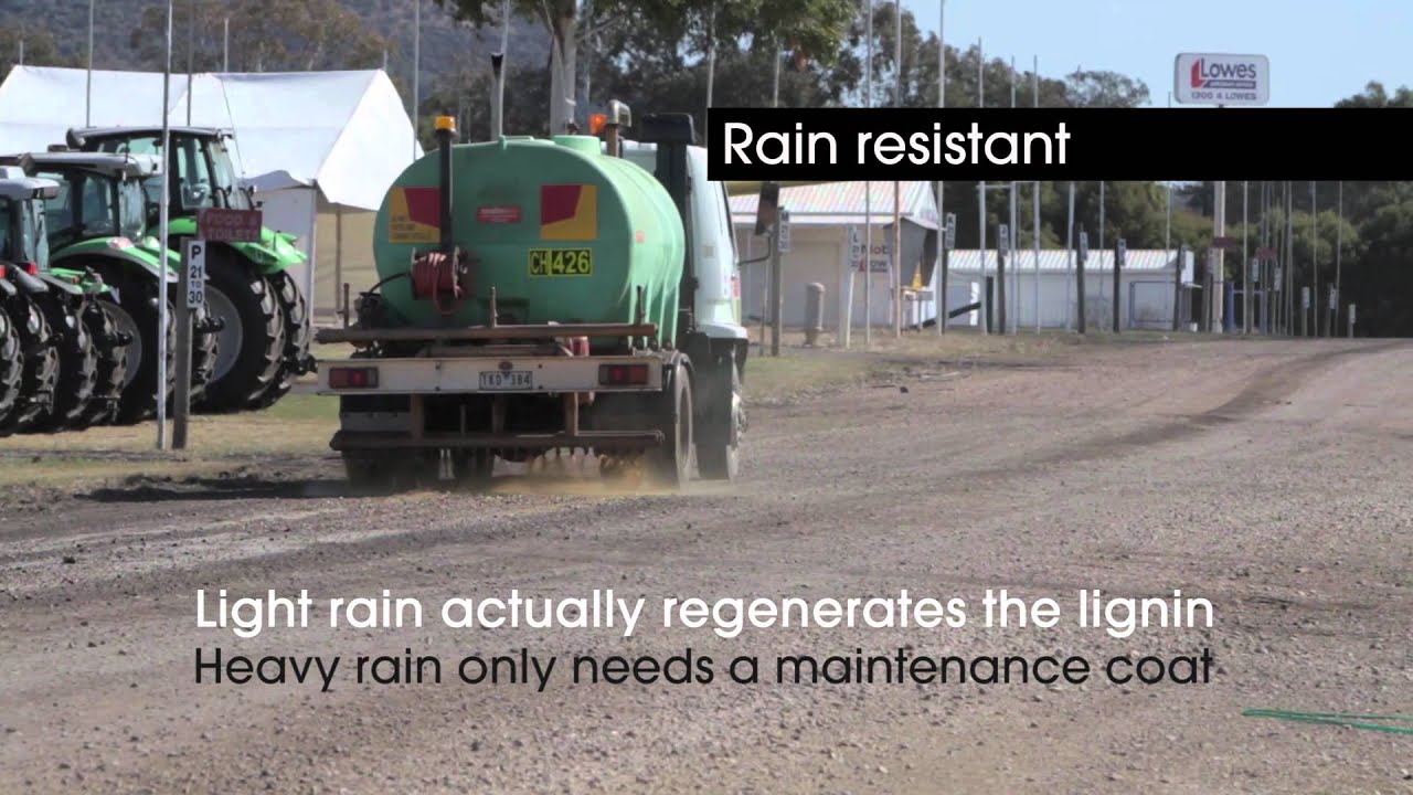 Dustex AgQuip Video - dust suppression & road stabiliser