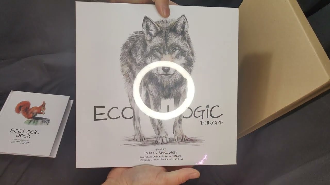 Unboxing Eco Logic deluxe board game Kickstarter All In Pledge