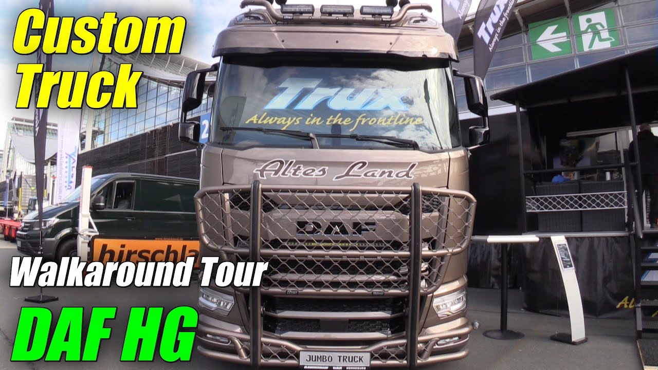 Custom Truck !!! 2022 DAF HG Trux Accessorized