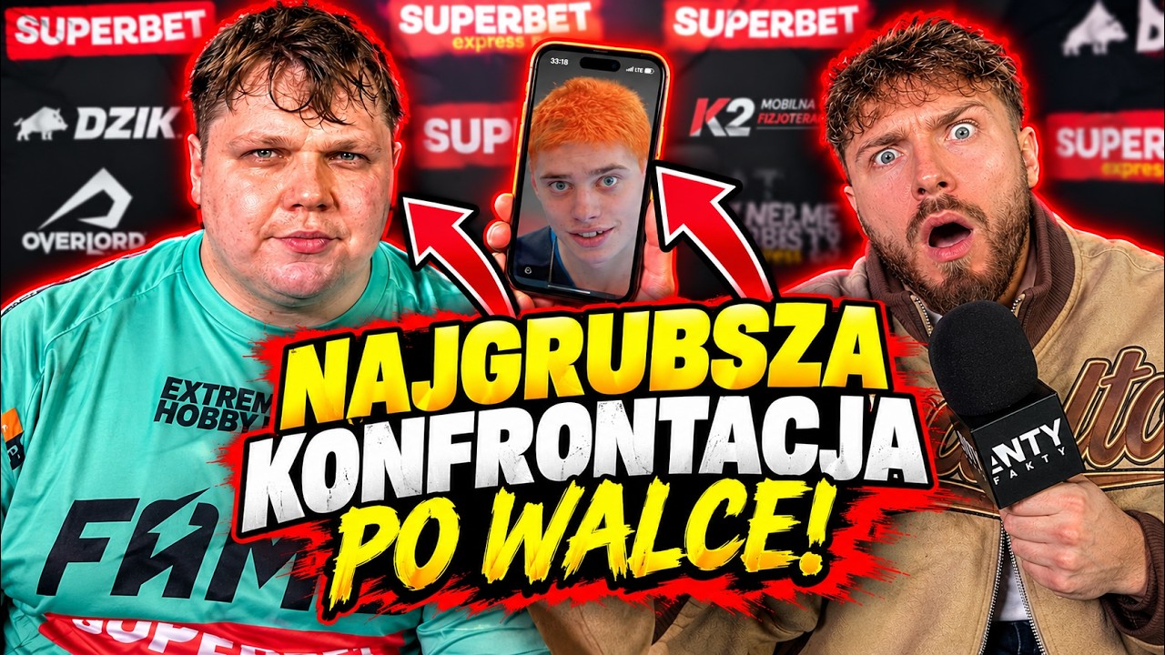 KONFRONTACJA LeQu i Mareczka Bad Boy po walce *OGROMNA SPINA*