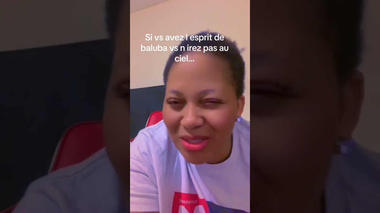 TRISTE SI VOUS AVEZ L ESPRIT DE BA LUBA VOUS N IREZ PAS AU CIEL DIXIT PASTEUR DIYOKA DU MESSAGE...