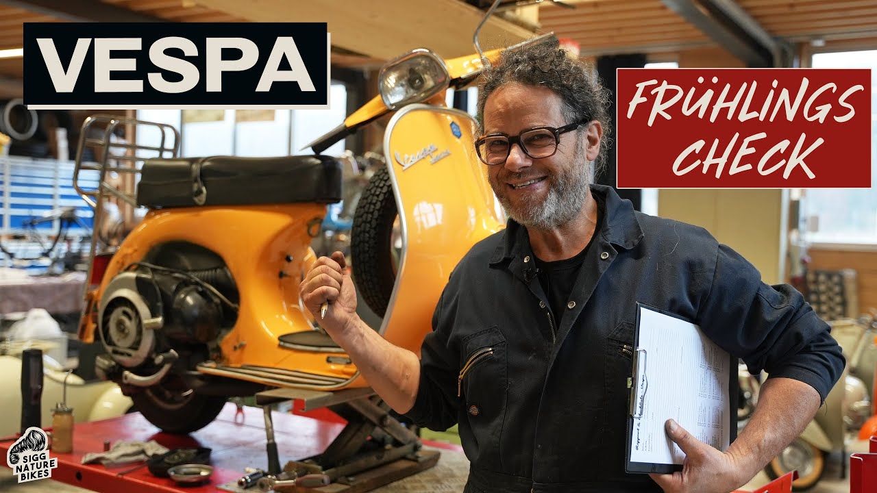 Vespa Frühlings-Check | Auf was kommt es an?