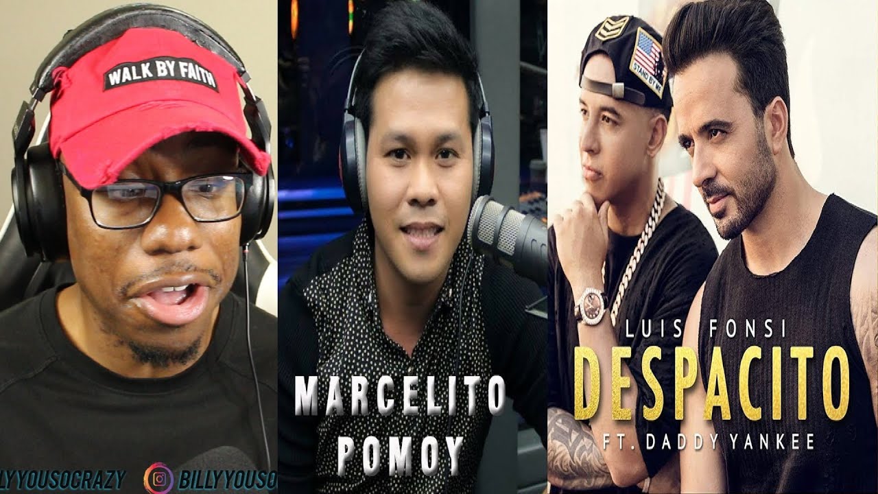 Marcelito Pomoy singing DESPACITO + Luis Fonsi the Match up REACTION!