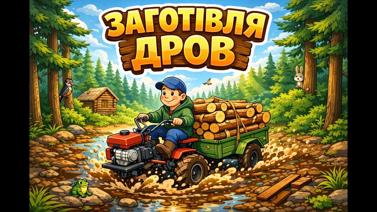 Заготівля дров 🪵 | справжня робота в селі 🪓