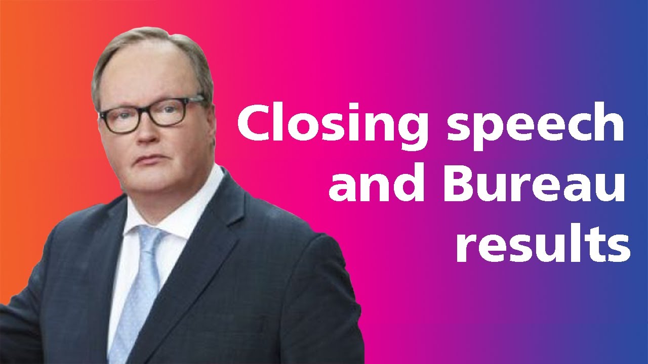Closing Speech and Results - ALDE Congress 2018
