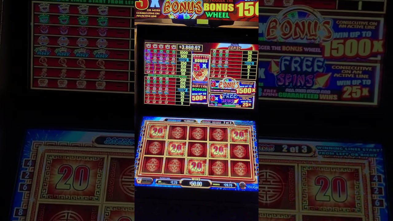 lunar feast wheel & scatter bonus. #casinobonus #slot #casino