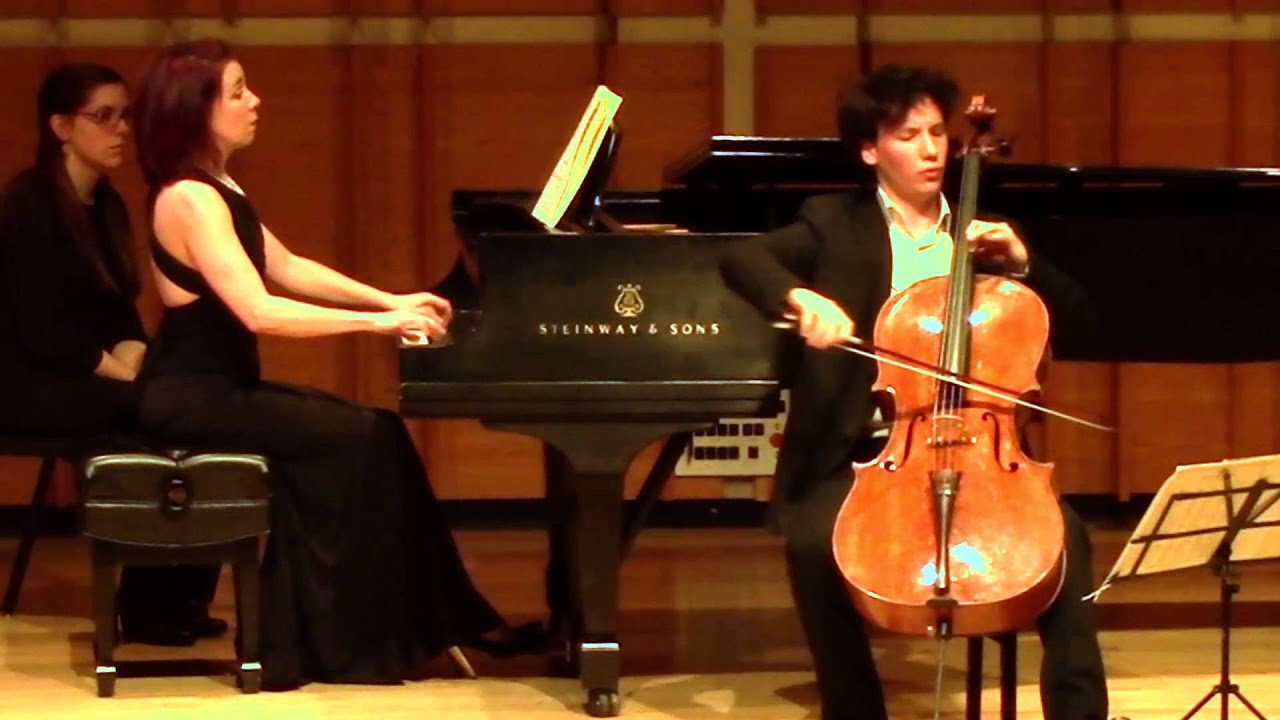 Edgar Moreau, cellist | Bach Sonata No. 3 in G minor, I. Vivace