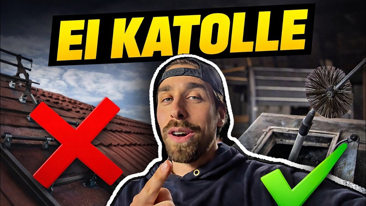 Savupiipun nuohous ilman katolle nousemista | Nuohousjärjestelmän esittely