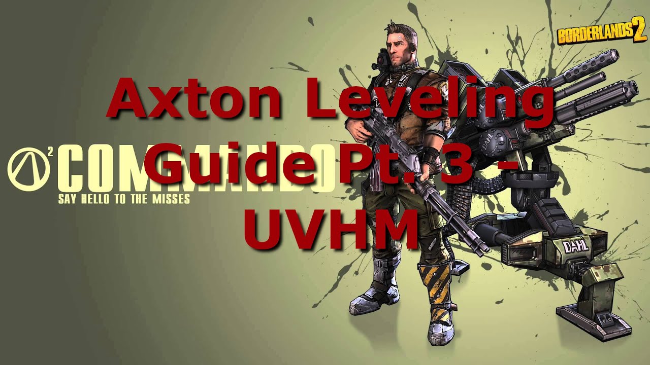 Axton Leveling & Gear Guide | 1 - OP 10 | Borderlands 2 (Part 3: Levels 50-80 UVHM)