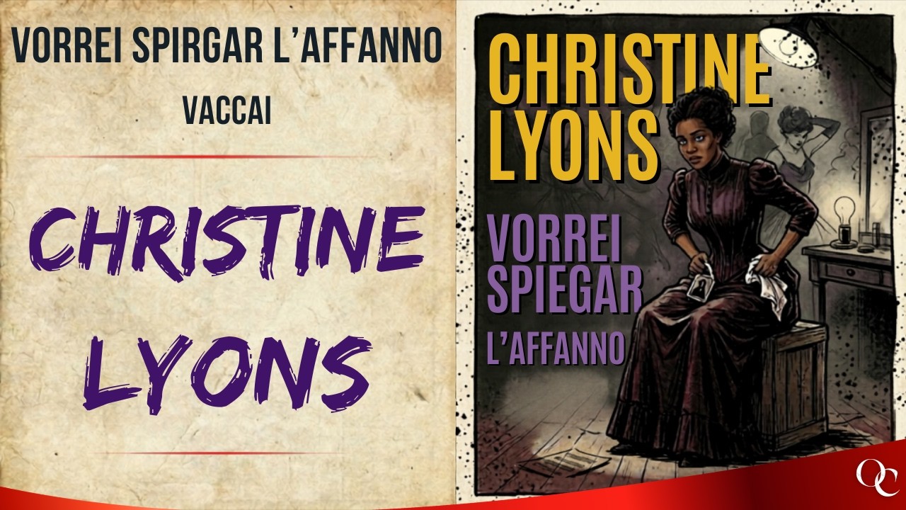 Vorrei spiegar l’affanno, Vaccai ,Portamento I , Christine Lyons ,Soprano
