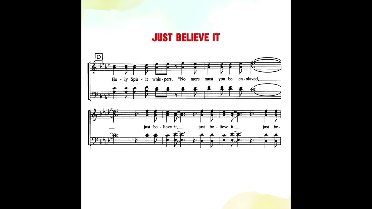 Just Believe It 
