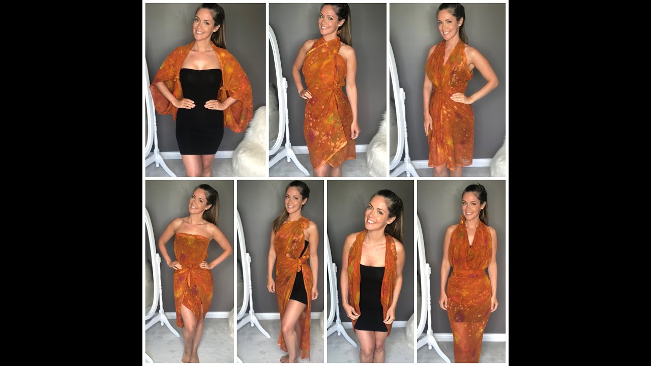 7 Ways To Wear A Sarong