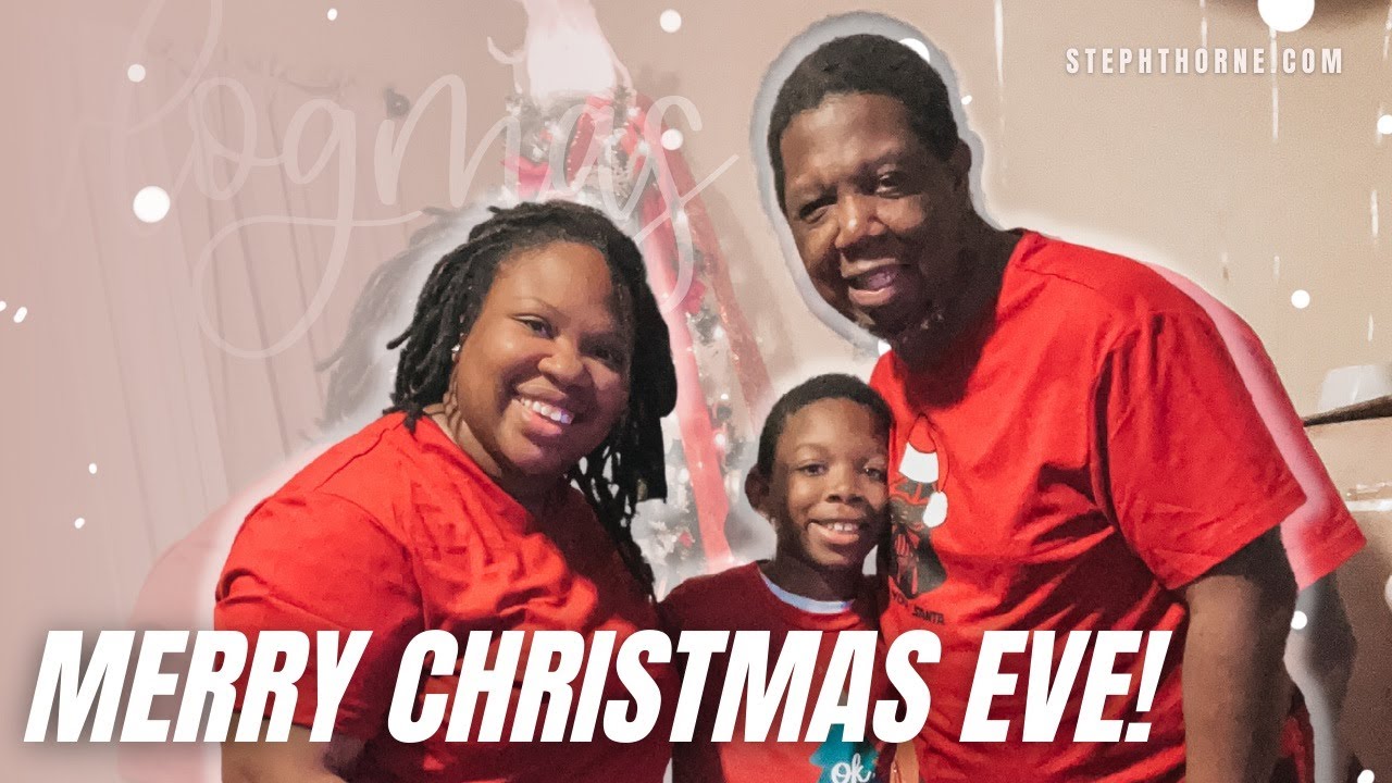 Watch me get ready for Christmas Eve Family Night | Vlogmas 2021