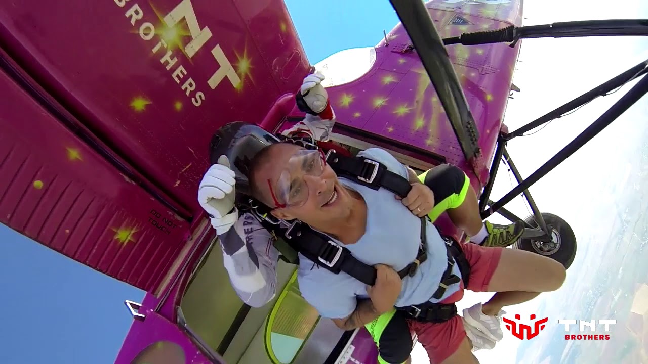 Vladimir Draghia - salt in tandem de la 4000 m