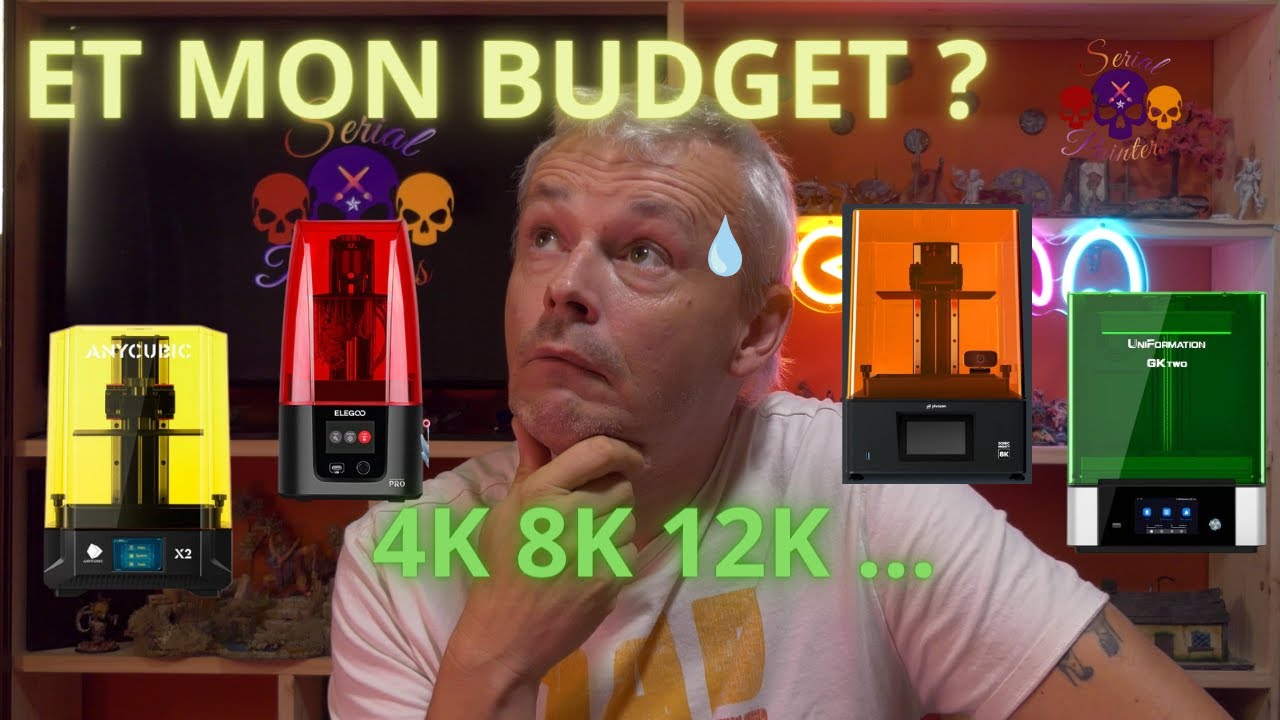 BIEN CHOISIR UNE IMPRIMANTE 3D RESINE POUR SAUVER SON BUDGET
