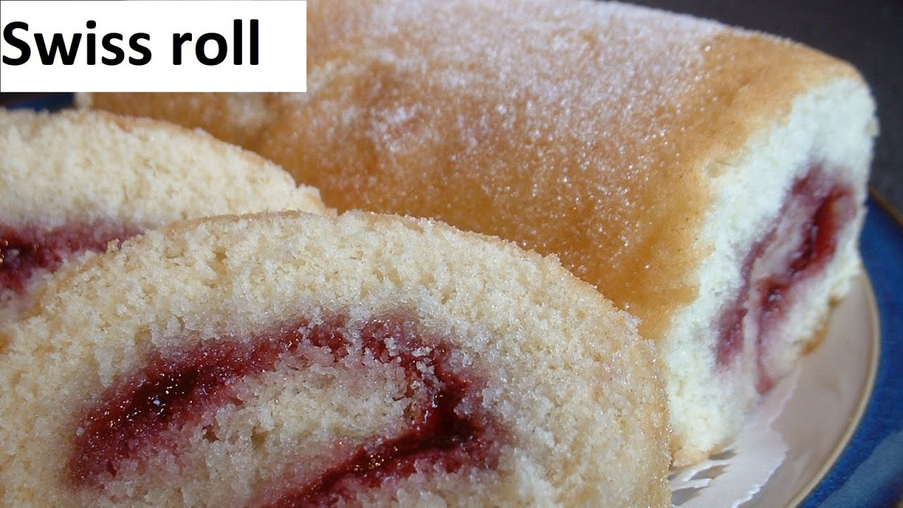 How to make an amazing Swiss roll sponge cake | jam sponge cake | delicious cake recipes