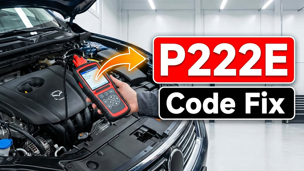 How To Fix P222E Code - Barometric Pressure Sensor B Intermittent Troubleshooting