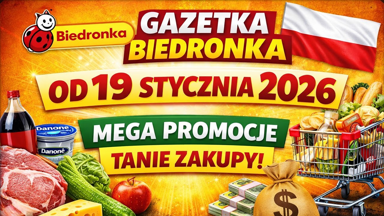 🛒 Листовка Biedronka от 19 января 2026 г. | Мега-акции, выгодные покупки 🇵🇱