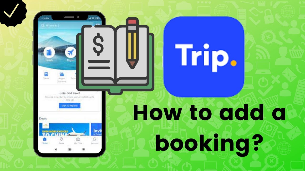 How to add a booking in Trip.com?