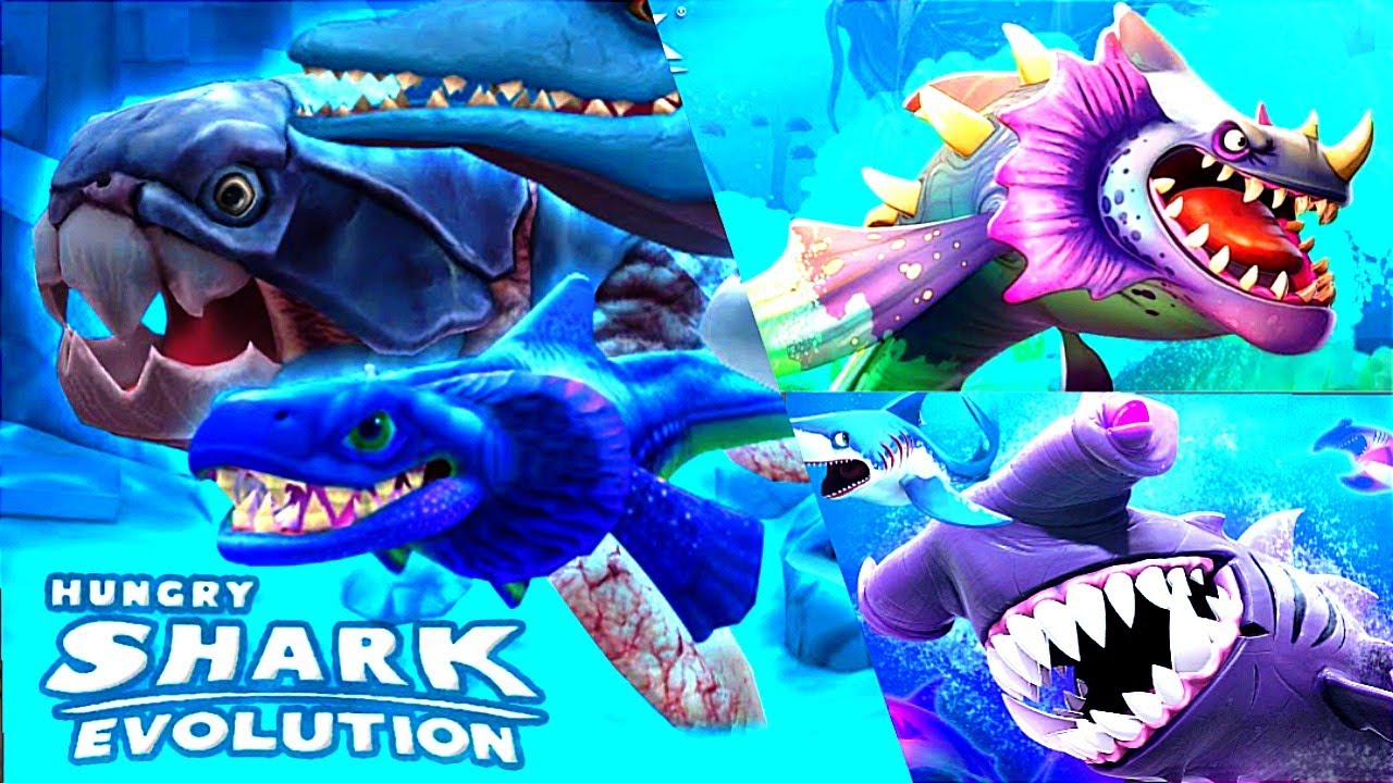 HUNGRY SHARK EVOLUTION SHARK ACTION  GAMES