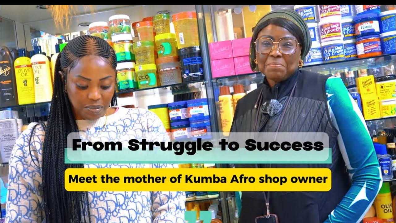 Gambian mother Sacrifice Paving the Way for Success for her daughter Afro shop in Germany