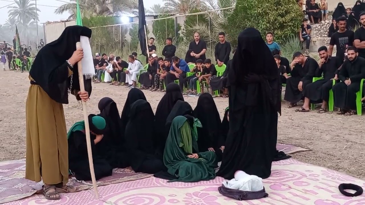 تشابيه السيده رقيه بنت الإمام الحسين عليه السلام في منطقة الوسفيه مضيف سيد حسين الصافي