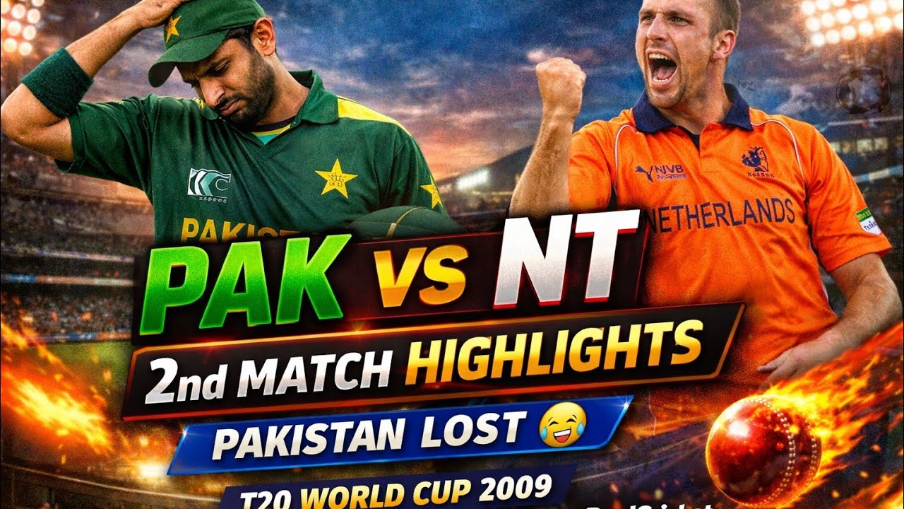 PAK vs NT 2nd Match Highlights | T20 World Cup 2009 | RealCricket HafizGaming