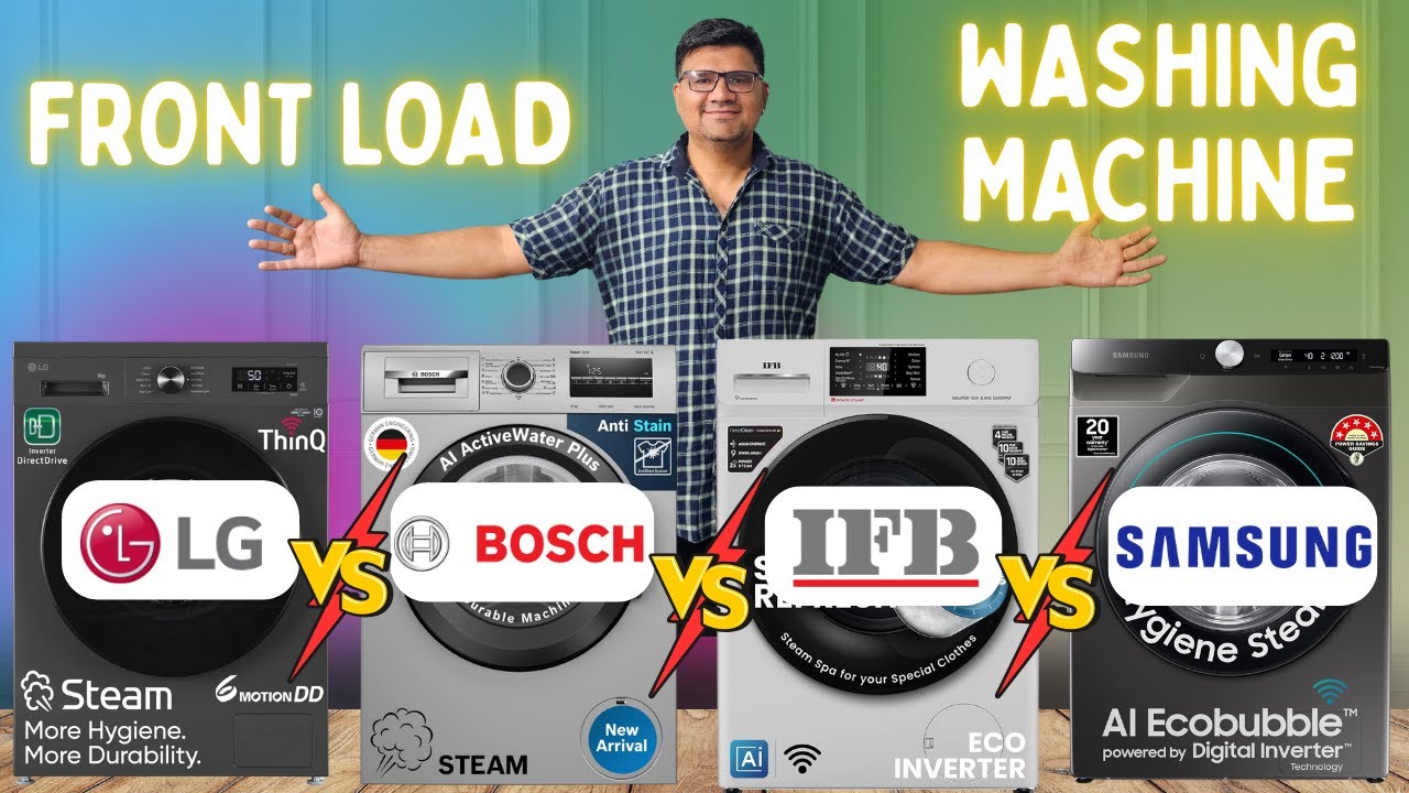 Best Front Load Washing Machine 2026⚡ LG vs IFB vs Bosch vs Samsung Front Load Washing Machine Deals