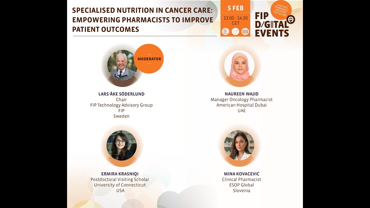 Specialised nutrition in cancer care: empowering pharmacists to improve patient outcomes